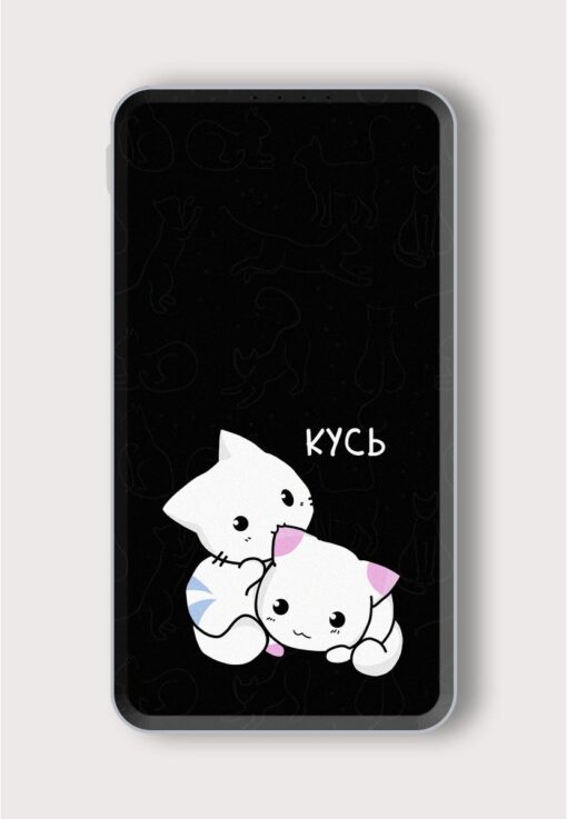 Kycb Cat Printed Designer 10000 mAh PowerBank Zapvi