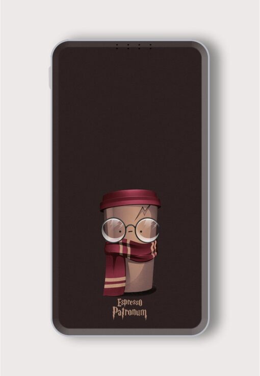 Espresso Patronum Printed Designer 10000 mAh PowerBank Zapvi