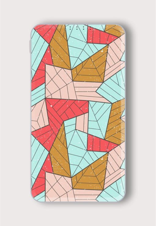 Cloth Seamless Pattern Printed Designer 10000 mAh PowerBank Zapvi