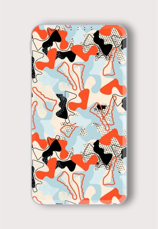 Abstract Seamless Backdrop Printed Designer 10000 mAh PowerBank Zapvi