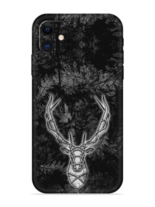 Ancient Deer Embossed Soft Silicone Case for Apple Iphone 11 Zapvi