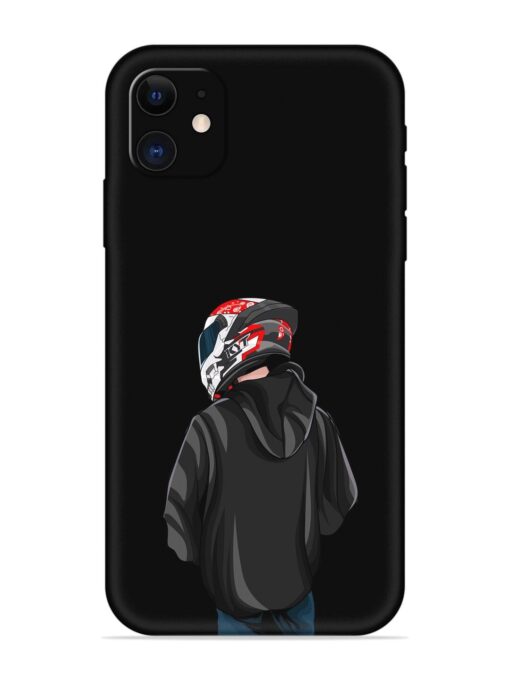 Motorcycle Rider Embossed Soft Silicone Case for Apple Iphone 11 Zapvi