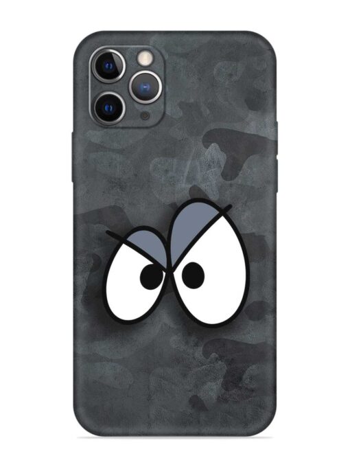 Big Eyes Night Mode Embossed Soft Silicone Case for Apple Iphone 11 Pro Zapvi