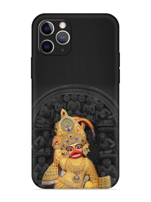 Indian Gold Hanuman Embossed Soft Silicone Case for Apple Iphone 11 Pro