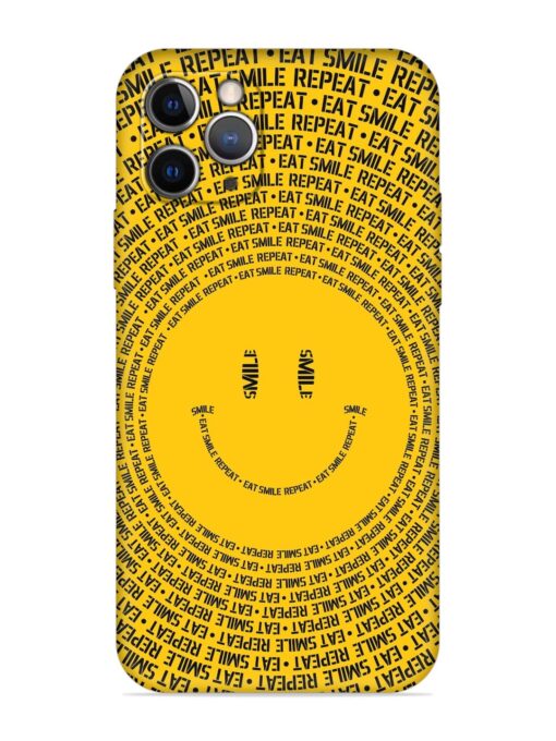 Smiley Embossed Soft Silicone Case for Apple Iphone 11 Pro Zapvi