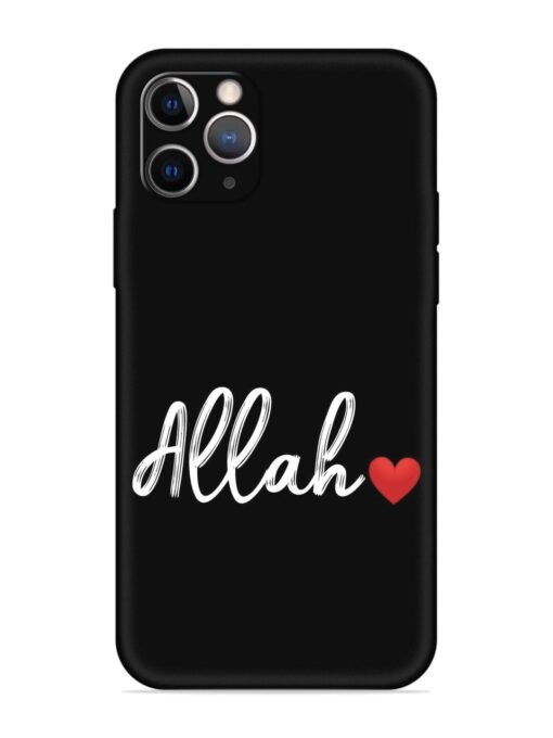 Allah Embossed Soft Silicone Case for Apple Iphone 11 Pro Zapvi