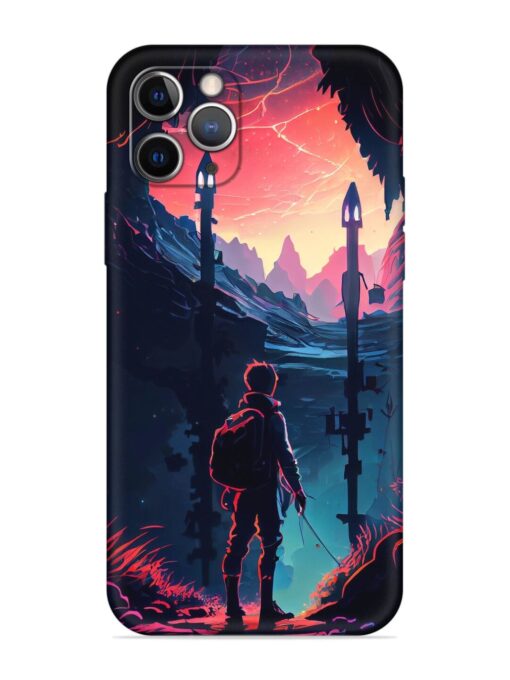 Cgs Artwork Embossed Soft Silicone Case for Apple Iphone 11 Pro