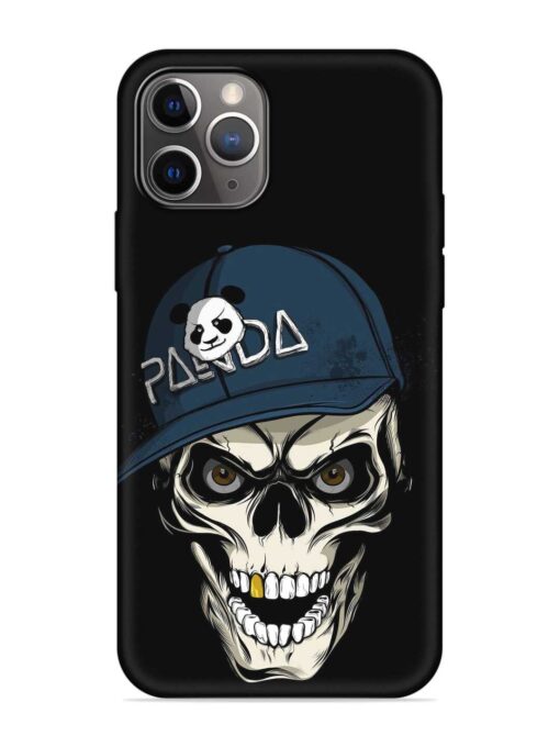 Panda Skull Embossed Soft Silicone Case for Apple Iphone 11 Pro Max Zapvi