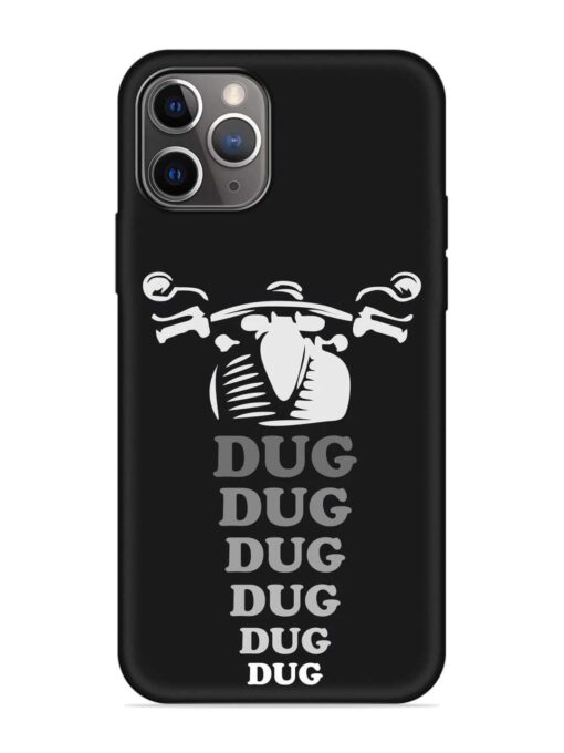 Dug Dug Dug Embossed Soft Silicone Case for Apple Iphone 11 Pro Max Zapvi