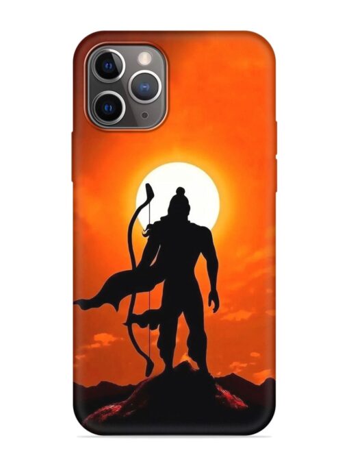 Shree Ram Embossed Soft Silicone Case for Apple Iphone 11 Pro Max Zapvi