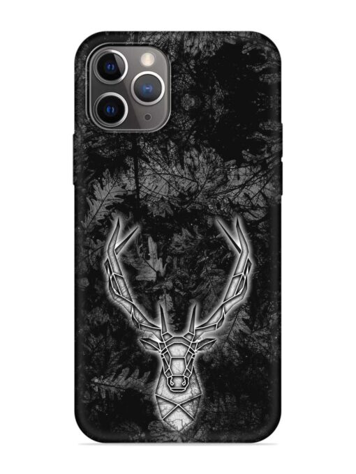 Ancient Deer Embossed Soft Silicone Case for Apple Iphone 11 Pro Max Zapvi