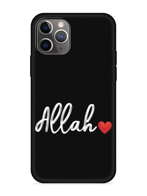 Allah Embossed Soft Silicone Case for Apple Iphone 11 Pro Max Zapvi