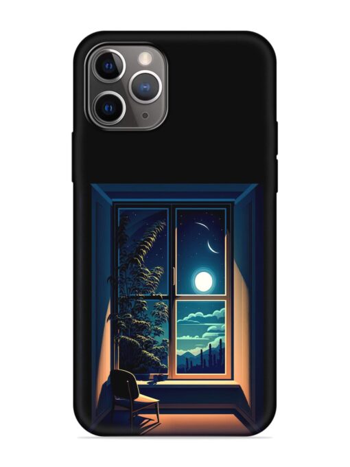 Night View At Window Embossed Soft Silicone Case for Apple Iphone 11 Pro Max Zapvi