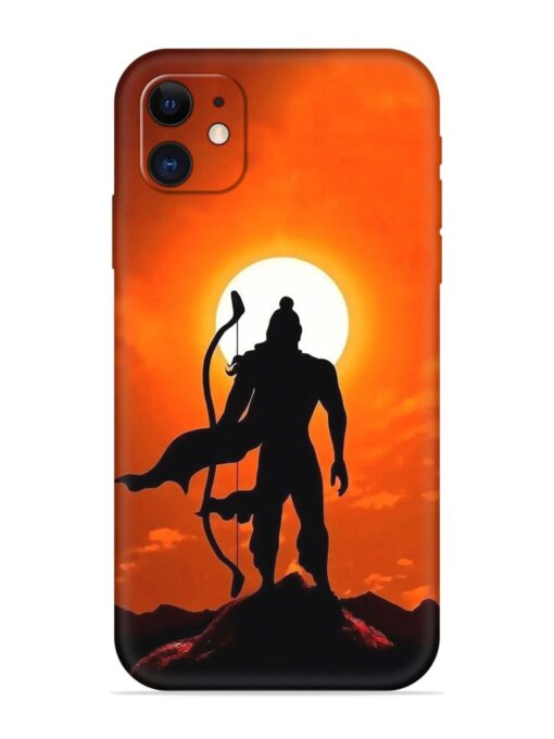 Shree Ram Embossed Soft Silicone Case for Apple Iphone 12 Zapvi