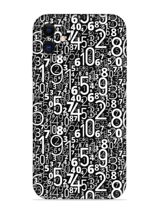 Many Numbers Different Embossed Soft Silicone Case for Apple Iphone 12 Zapvi