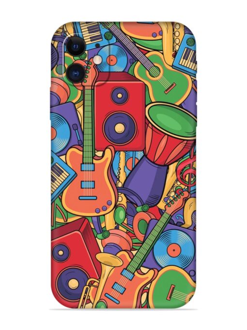 Colorful Music Art Embossed Soft Silicone Case for Apple Iphone 12 Zapvi