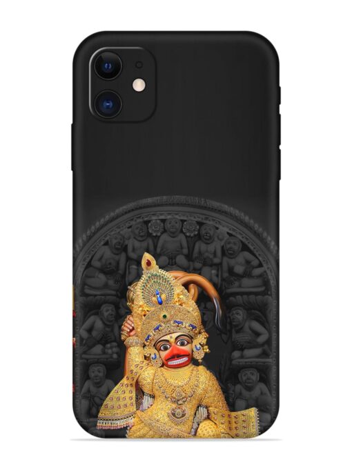 Indian Gold Hanuman Embossed Soft Silicone Case for Apple Iphone 12 Mini