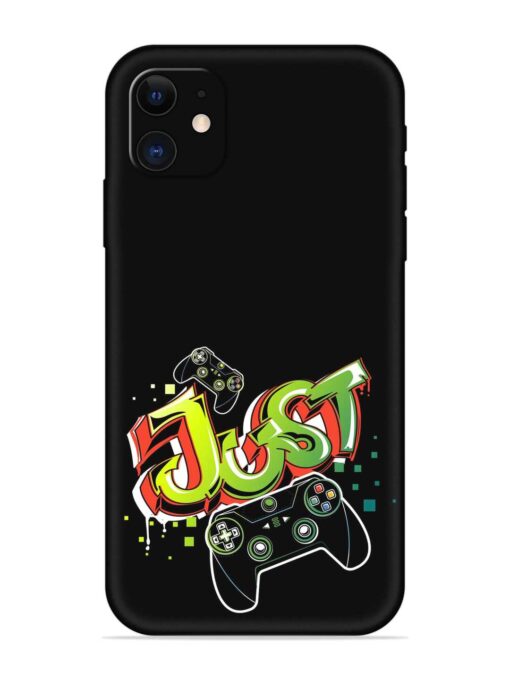 Graffiti Gamepad Illustration Embossed Soft Silicone Case for Apple Iphone 12 Mini