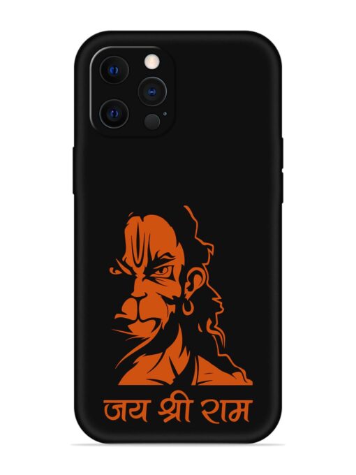 Angry Hanuman Embossed Soft Silicone Case for Apple Iphone 12 Pro Zapvi