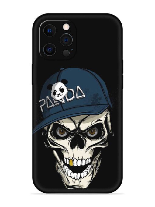 Panda Skull Embossed Soft Silicone Case for Apple Iphone 12 Pro Zapvi