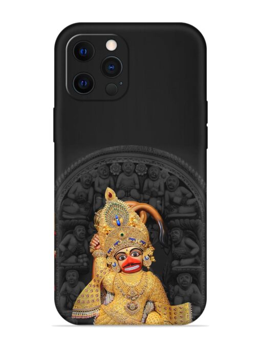 Indian Gold Hanuman Embossed Soft Silicone Case for Apple Iphone 12 Pro Zapvi