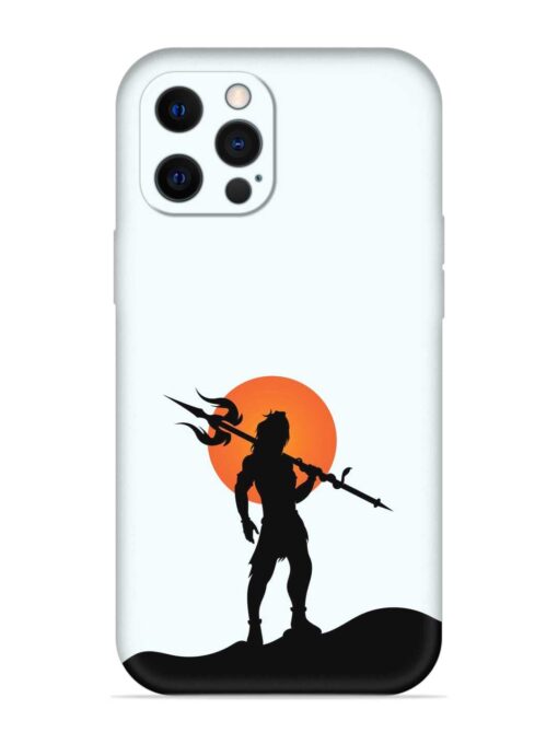 Lord Mahadev Trendy Embossed Soft Silicone Case for Apple Iphone 12 Pro Zapvi