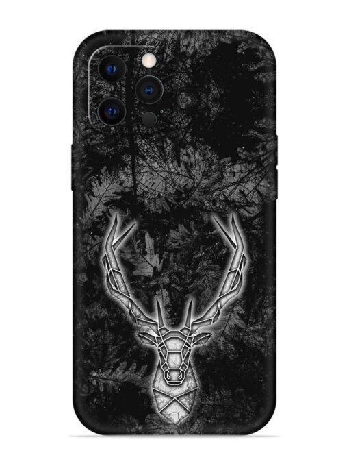 Ancient Deer Embossed Soft Silicone Case for Apple Iphone 12 Pro Zapvi