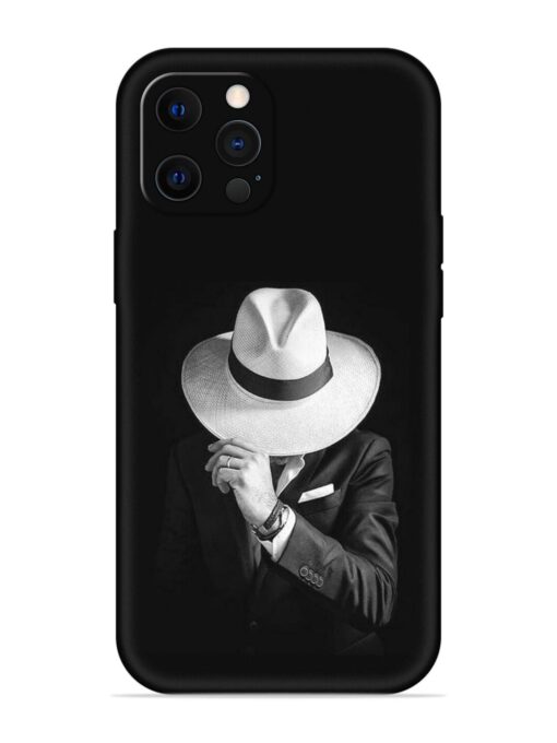 Men Under Hat Embossed Soft Silicone Case for Apple Iphone 12 Pro Zapvi