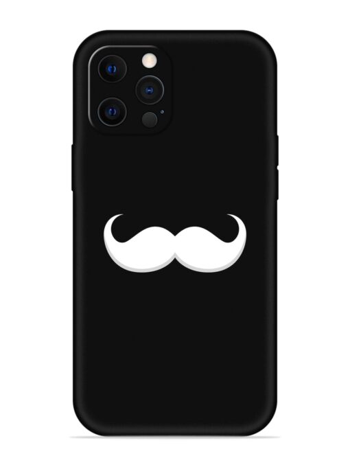 Mustache Vector Embossed Soft Silicone Case for Apple Iphone 12 Pro Zapvi