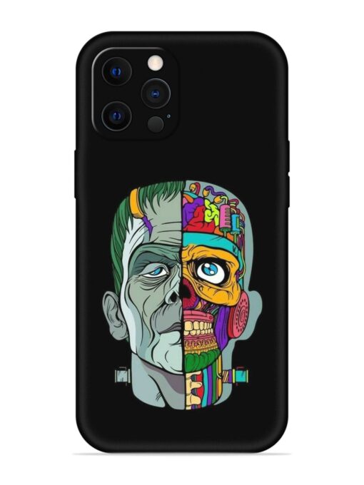 Men Vs Skull Embossed Soft Silicone Case for Apple Iphone 12 Pro Zapvi