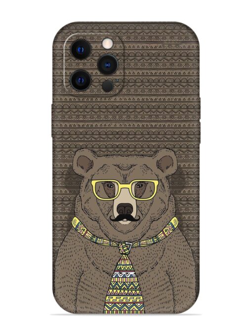 Grizzly Bear Embossed Soft Silicone Case for Apple Iphone 12 Pro Zapvi