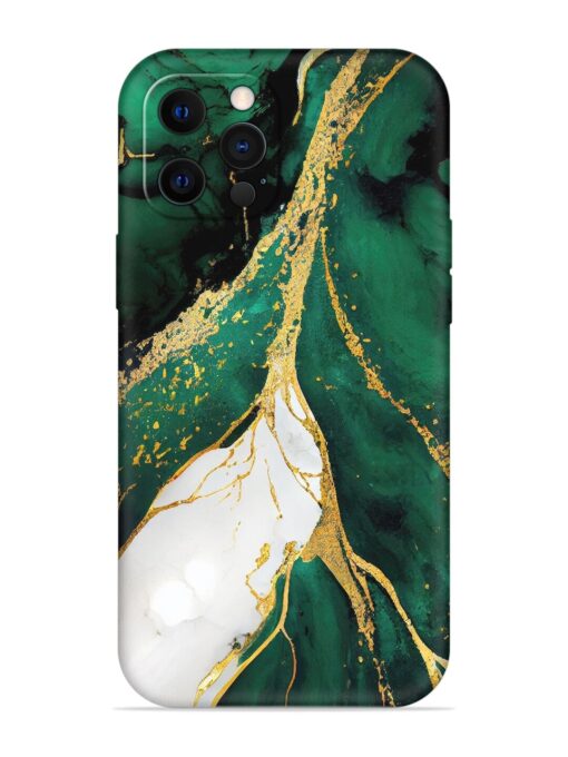 Blue Marble Art Embossed Soft Silicone Case for Apple Iphone 12 Pro