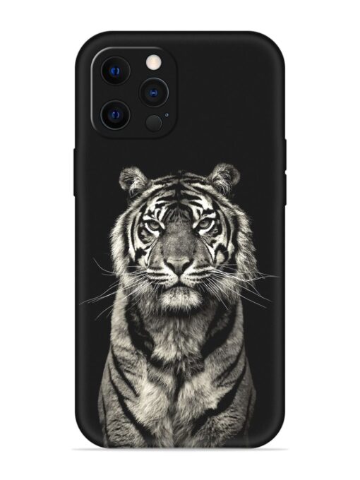 Tiger Art Embossed Soft Silicone Case for Apple Iphone 12 Pro Zapvi