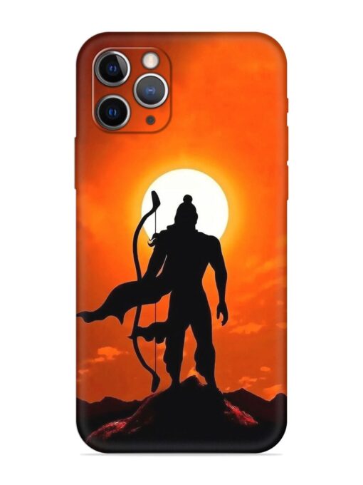 Shree Ram Embossed Soft Silicone Case for Apple Iphone 12 Pro Max