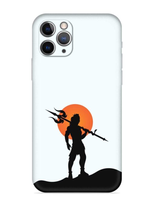 Lord Mahadev Trendy Embossed Soft Silicone Case for Apple Iphone 12 Pro Max