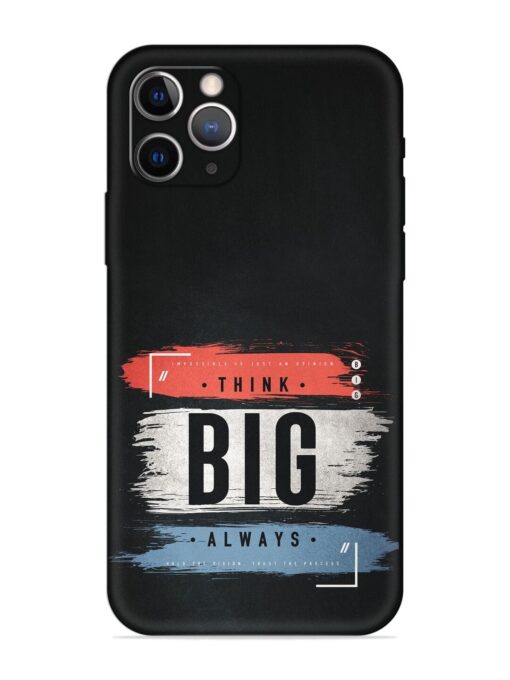 Think Big Always Embossed Soft Silicone Case for Apple Iphone 12 Pro Max