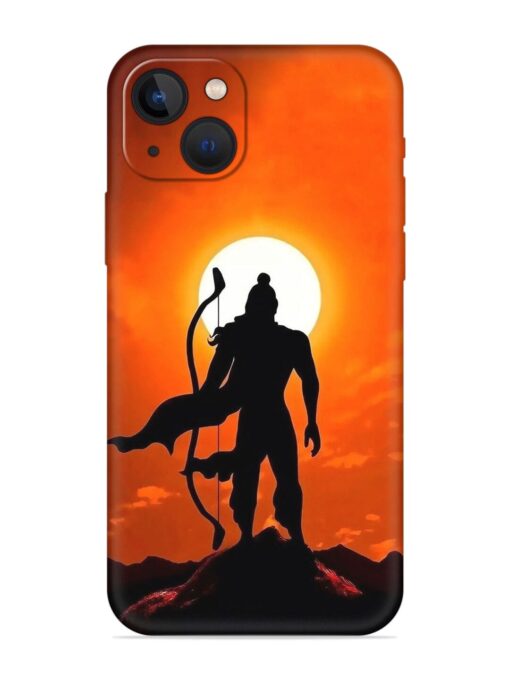 Shree Ram Embossed Soft Silicone Case for Apple Iphone 13 Zapvi