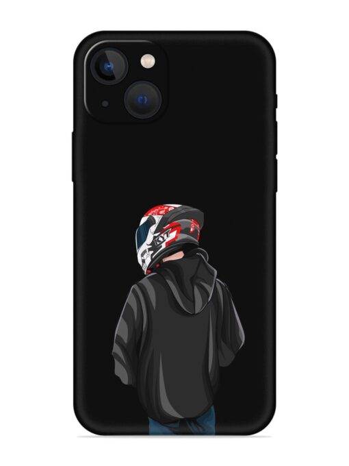 Motorcycle Rider Embossed Soft Silicone Case for Apple Iphone 13 Zapvi