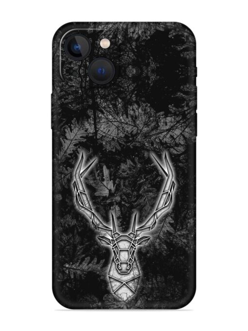 Ancient Deer Embossed Soft Silicone Case for Apple Iphone 13 Mini Zapvi