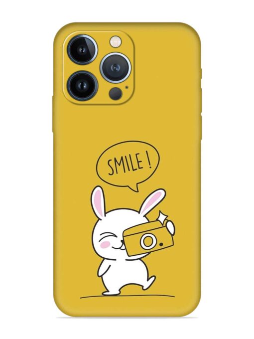 Hey Smile Please Embossed Soft Silicone Case for Apple Iphone 13 Pro