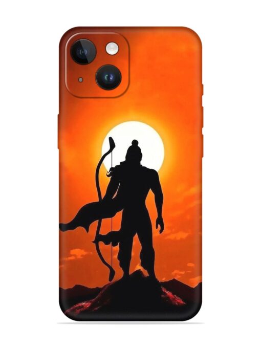 Shree Ram Embossed Soft Silicone Case for Apple Iphone 14 Zapvi