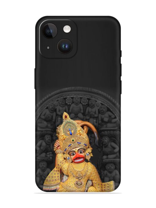 Indian Gold Hanuman Embossed Soft Silicone Case for Apple Iphone 14 Zapvi