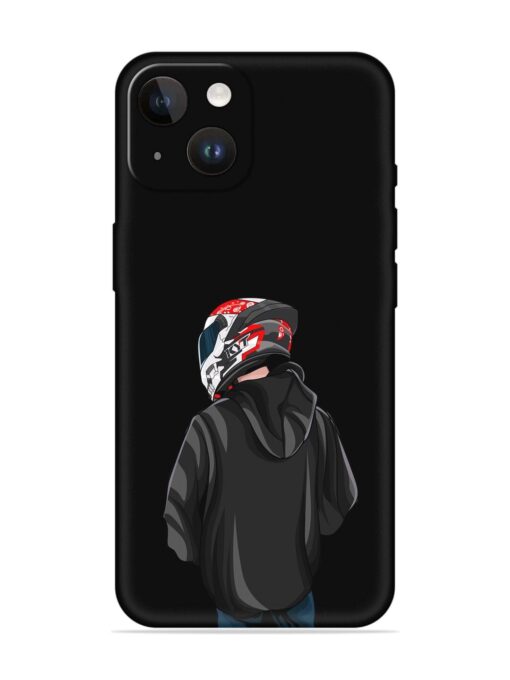 Motorcycle Rider Embossed Soft Silicone Case for Apple Iphone 14 Zapvi