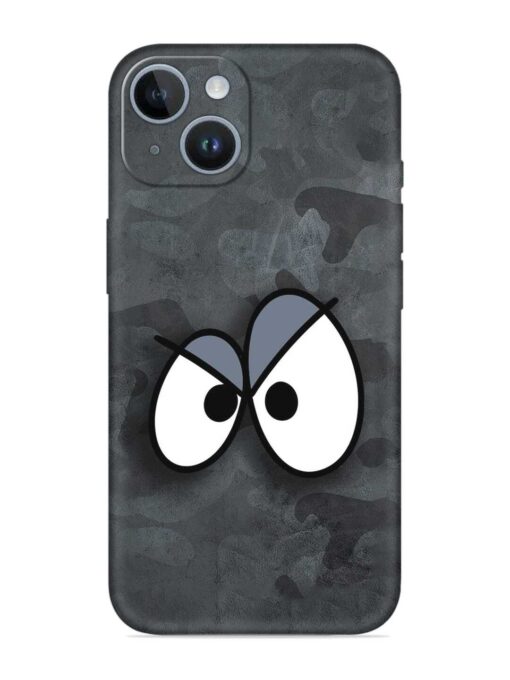 Big Eyes Night Mode Embossed Soft Silicone Case for Apple Iphone 14 Plus Zapvi