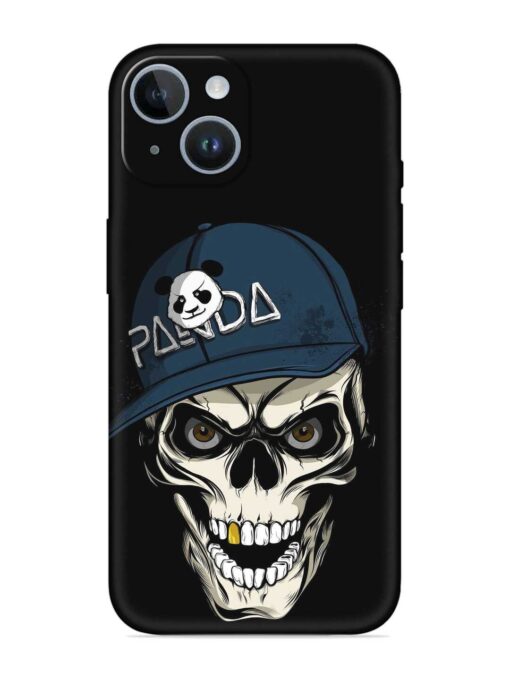 Panda Skull Embossed Soft Silicone Case for Apple Iphone 14 Plus Zapvi