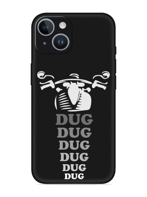 Dug Dug Dug Embossed Soft Silicone Case for Apple Iphone 14 Plus Zapvi