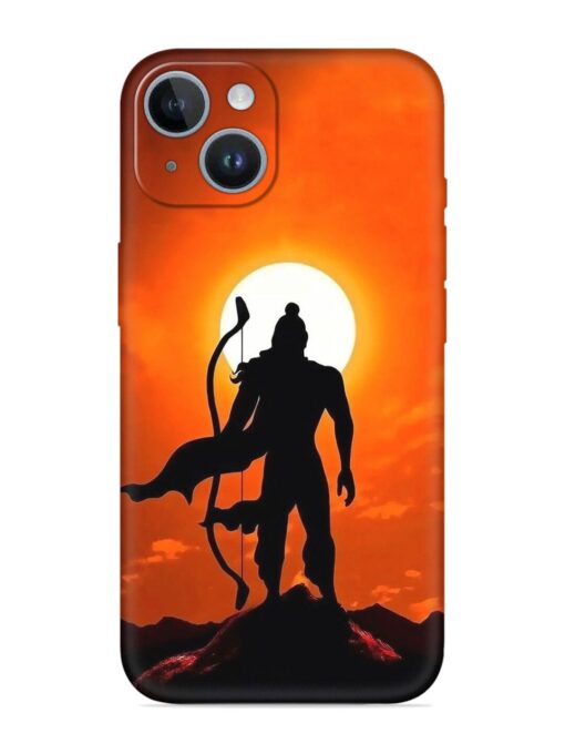 Shree Ram Embossed Soft Silicone Case for Apple Iphone 14 Plus Zapvi