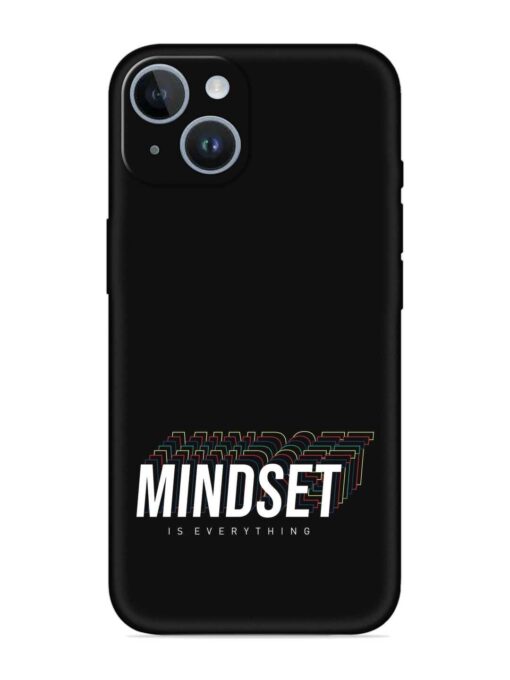 Mindset Everything Slogan Embossed Soft Silicone Case for Apple Iphone 14 Plus Zapvi