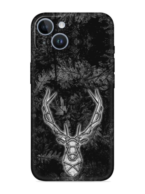 Ancient Deer Embossed Soft Silicone Case for Apple Iphone 14 Plus Zapvi