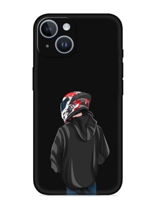 Motorcycle Rider Embossed Soft Silicone Case for Apple Iphone 14 Plus Zapvi